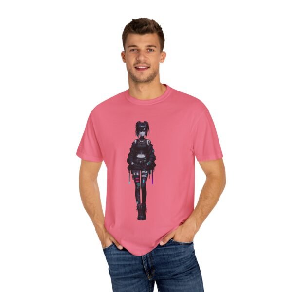 Cyberpunk Goth Girl T-shirt - Image 38