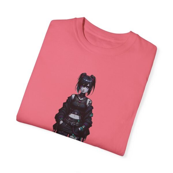 Cyberpunk Goth Girl T-shirt - Image 37