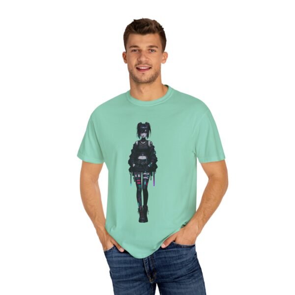 Cyberpunk Goth Girl T-shirt - Image 30