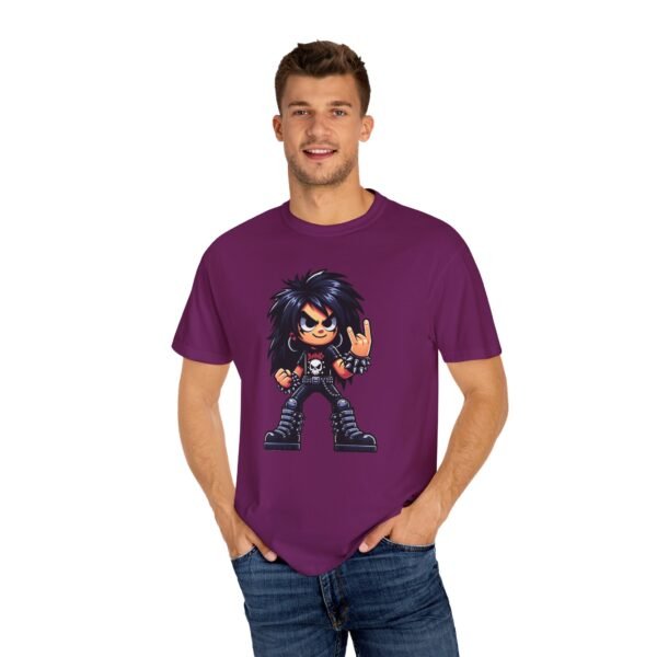Cartoon Metalhead Boy T-shirt - Image 39