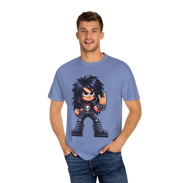 Cartoon Metalhead Boy T-shirt - Image 19