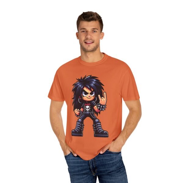 Cartoon Metalhead Boy T-shirt - Image 31