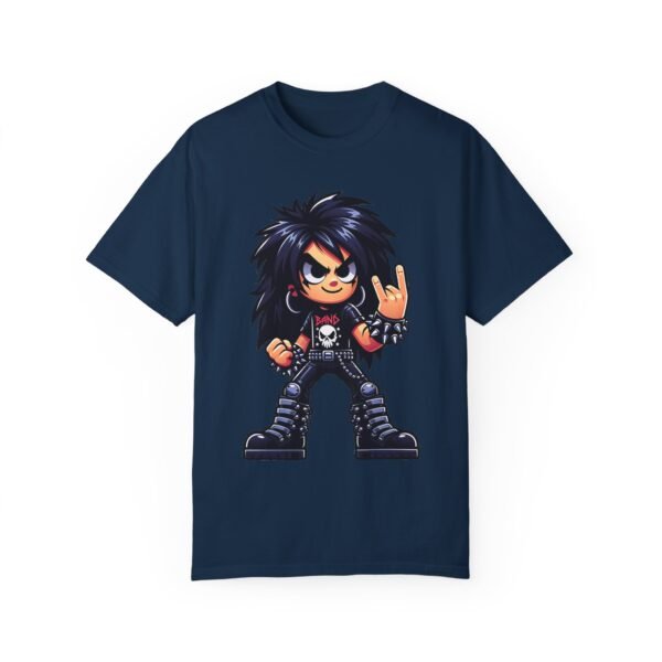 Cartoon Metalhead Boy T-shirt - Image 4