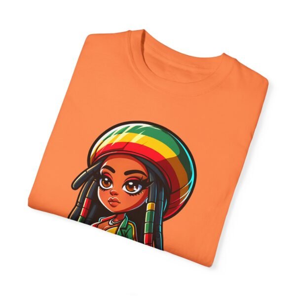 Cartoon Rasta Girl T-shirt - Image 10