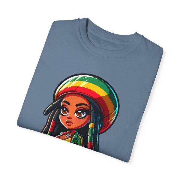 Cartoon Rasta Girl T-shirt - Image 7