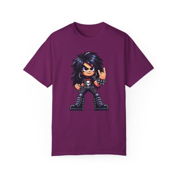 Cartoon Metalhead Boy T-shirt - Image 36