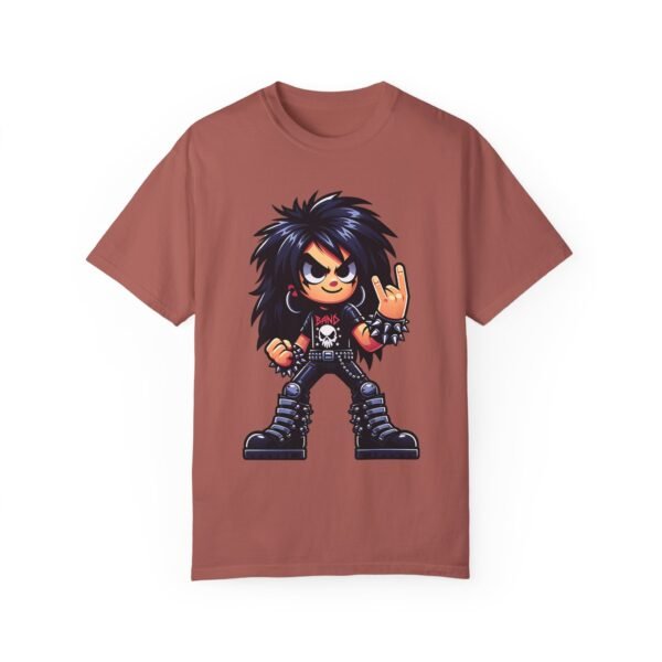 Cartoon Metalhead Boy T-shirt - Image 32