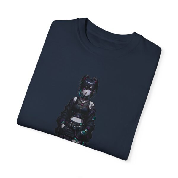 Cyberpunk Goth Girl T-shirt - Image 21
