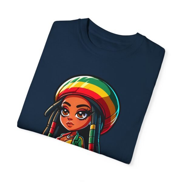 Cartoon Rasta Girl T-shirt - Image 13