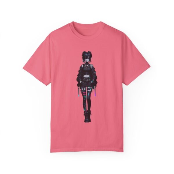 Cyberpunk Goth Girl T-shirt - Image 35
