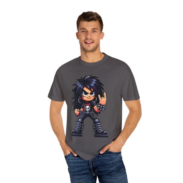 Cartoon Metalhead Boy T-shirt - Image 23