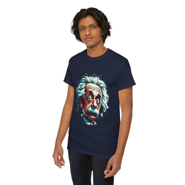 Cartoon Albert Einstein T-shirt - Image 4
