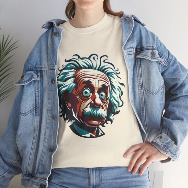 Cartoon Albert Einstein T-shirt