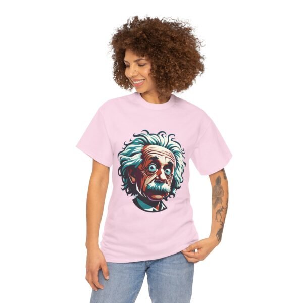 Cartoon Albert Einstein T-shirt - Image 2