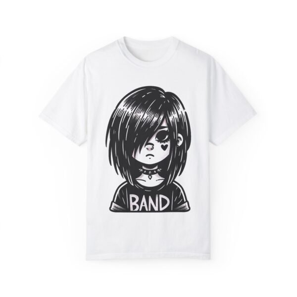 Hand Drawn Emo Girl T-shirt - Image 3