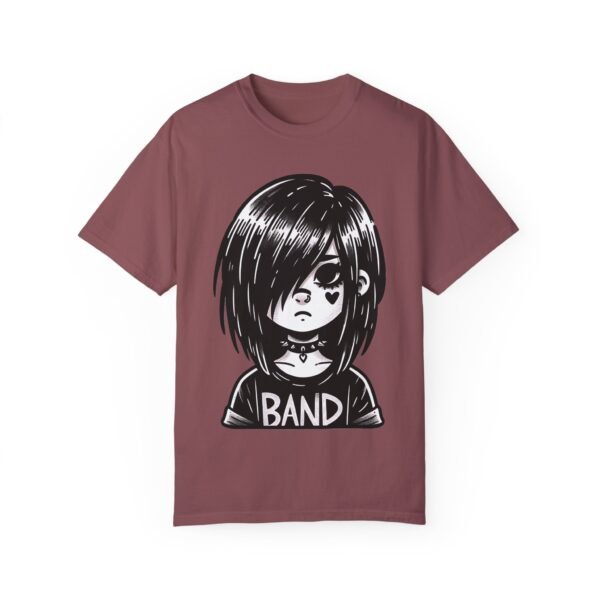 Hand Drawn Emo Girl T-shirt - Image 9