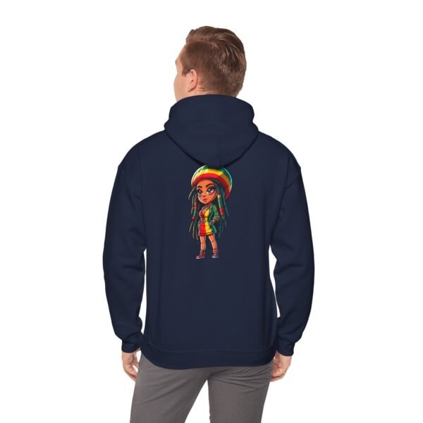 Rasta Girl Hooded Sweatshirt