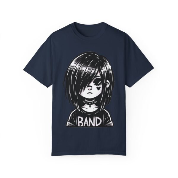 Hand Drawn Emo Girl T-shirt - Image 4