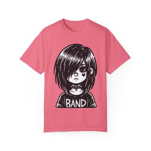 Hand Drawn Emo Girl T-shirt - Image 7