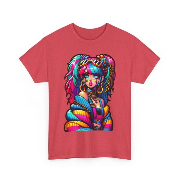 E- Girl - cartoon  T-shirt - Image 12