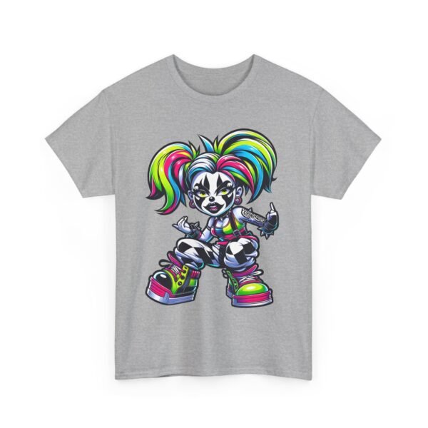 Cartoon-style Juggalette Girl T-shirt - Image 10