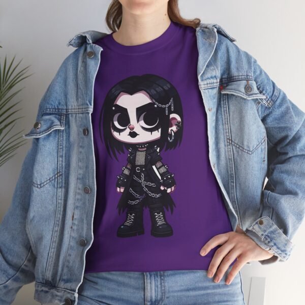 Cartoon style Metalhead Girl T-shirt