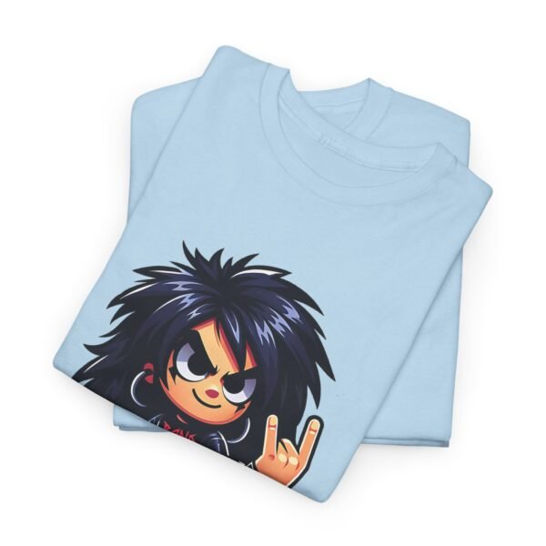 Cartoon Metalhead Boy T-shirt - Image 6