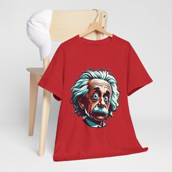 Cartoon Albert Einstein T-shirt - Image 3
