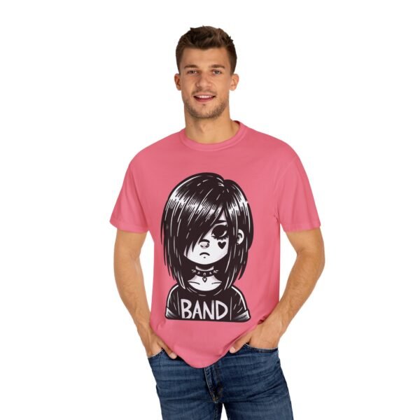 Hand Drawn Emo Girl T-shirt - Image 8