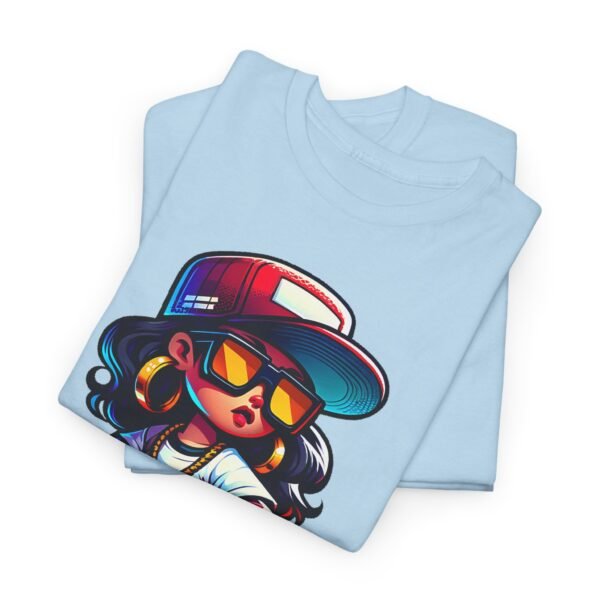 Hip Hop Girl - Cartoon  T-shirt - Image 6