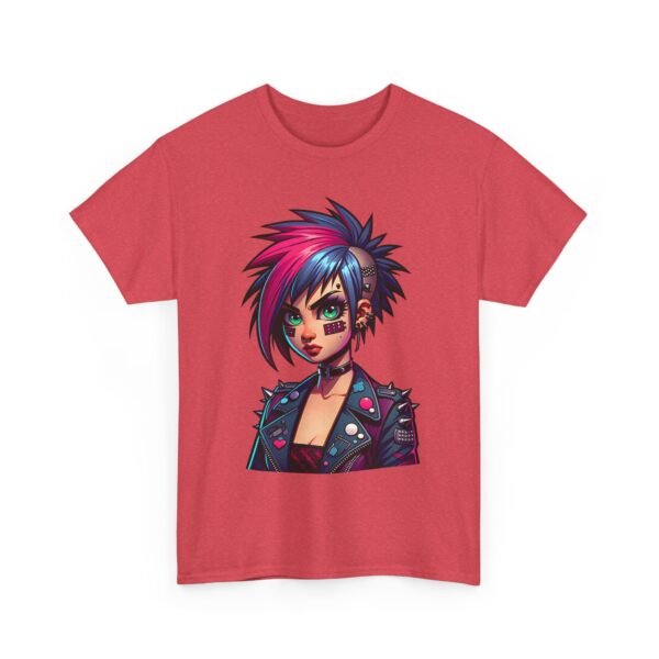Punk Girl - Cartoon  T-shirt