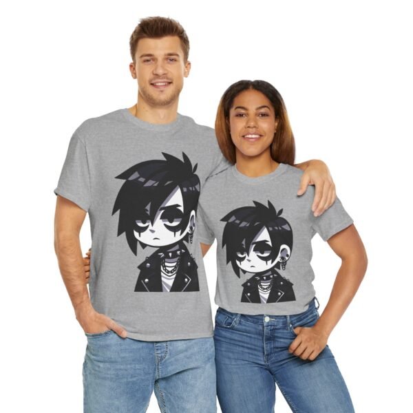 Goth boy - Cartoon T-Shirt
