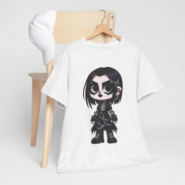 Cartoon style Metalhead Girl T-shirt - Image 10