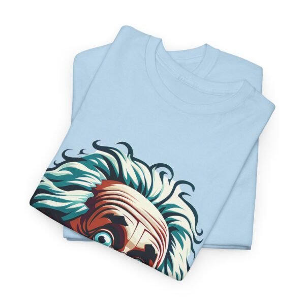 Cartoon Albert Einstein T-shirt - Image 6