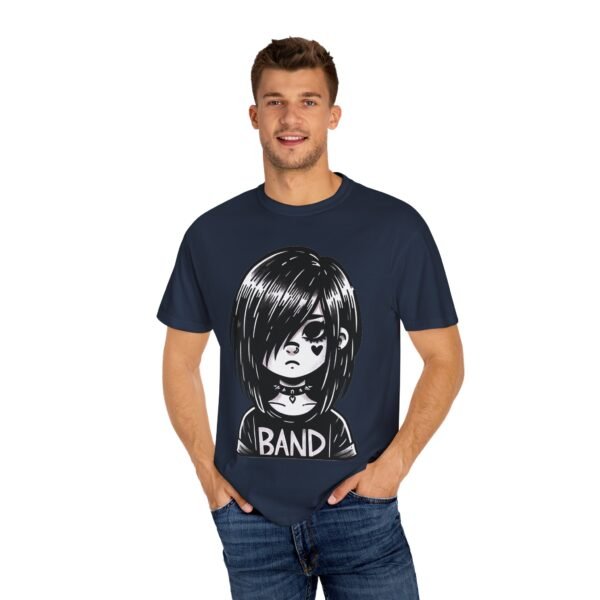 Hand Drawn Emo Girl T-shirt - Image 5