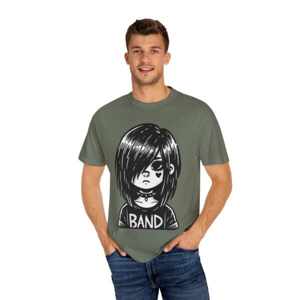 Hand Drawn Emo Girl T-shirt - Image 11