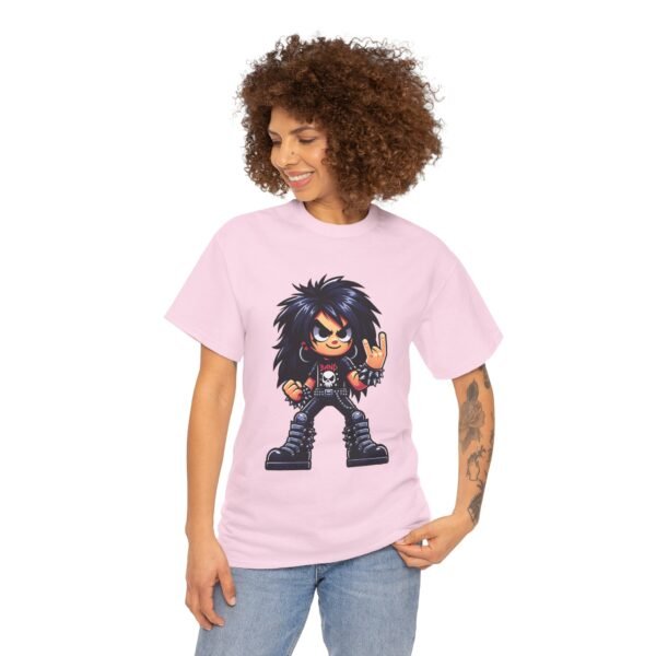 Cartoon Metalhead Boy T-shirt - Image 2