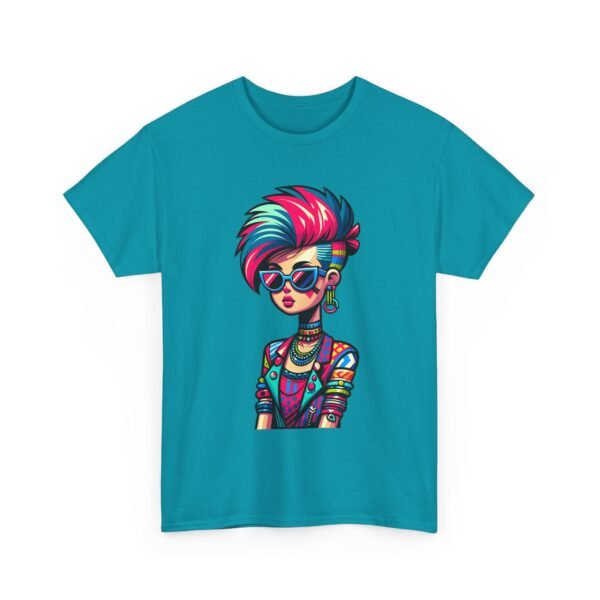 New Wave Girl - Cartoon  T-shirt