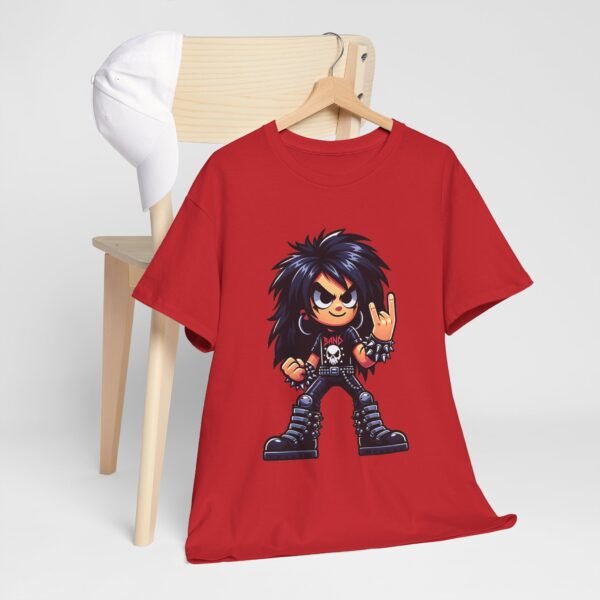 Cartoon Metalhead Boy T-shirt - Image 3